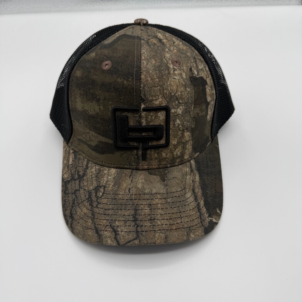 Banded Trucker Camo Cap Mesh Back Adjustable Snapback Field Camouflage Hat OS - Picture 2 of 9